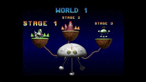 Jumping Flash! (PSX) - World 1 (Playthrough Complete) - YouTube