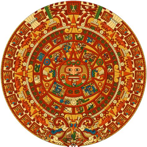 PIEDRA DEL SOL "CALENDARIO AZTECA" Mayan Calendar, Aztec Calendar, Mayan Astrology, Nordic ...