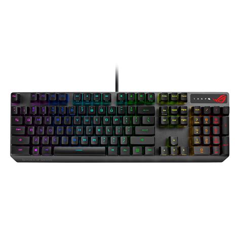 Buy ASUS Mechanical Gaming Keyboard - ROG Strix RX | Red Optical Switches USB 2.0 Passthrough 2X ...