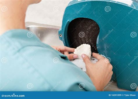 Dental Impression Cast stock image. Image of female, dental - 16591099