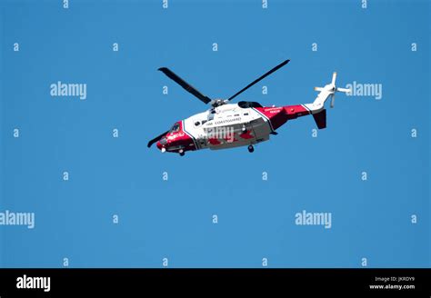 HM Coastguard Helicopter Stock Photo - Alamy