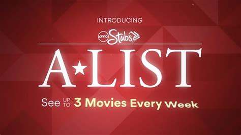 AMC Stubs A-List Review