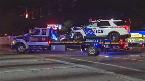 2 Orlando Officers, 2 Others Sent to Hospital After Crash