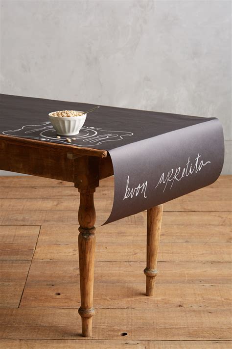 Chalkboard Paper Table Runner - The Green Head