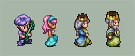 4 New Walk Animations Update - Pixel Art Characters - NPC Pack #1 by Seliel the Shaper