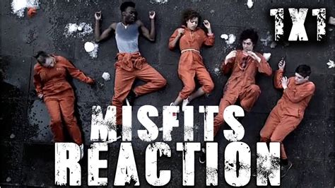 MISFITS Season 1 Episode 1 "Episode #1.1" 1X01 YT REACTION (With Sound ...