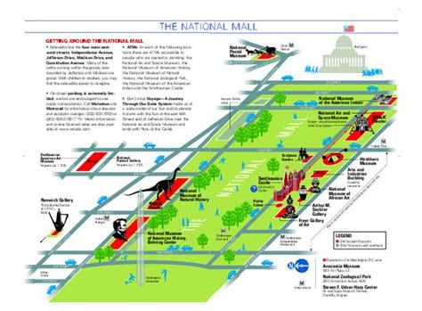 Washington Dc Museums Map national mall in washington dc map washington district of columbia 600 ...