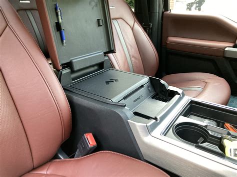 Dometic Console Refrigerator Installed - Ford Truck Enthusiasts Forums