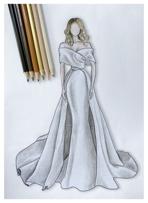 Fashion Prom Dresses Sketches