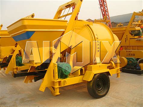 What are the characteristics and advantages of the drum concrete mixer?