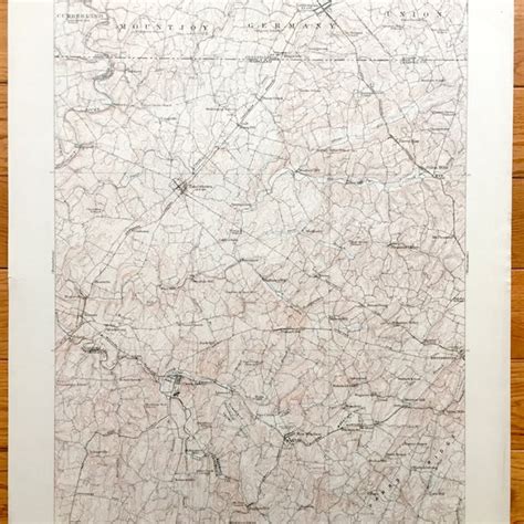 Westminster Maryland Map - Etsy