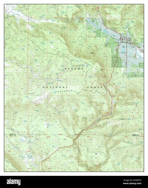 Alpine, Arizona, map 1997, 1:24000, United States of America by Timeless Maps, data U.S ...