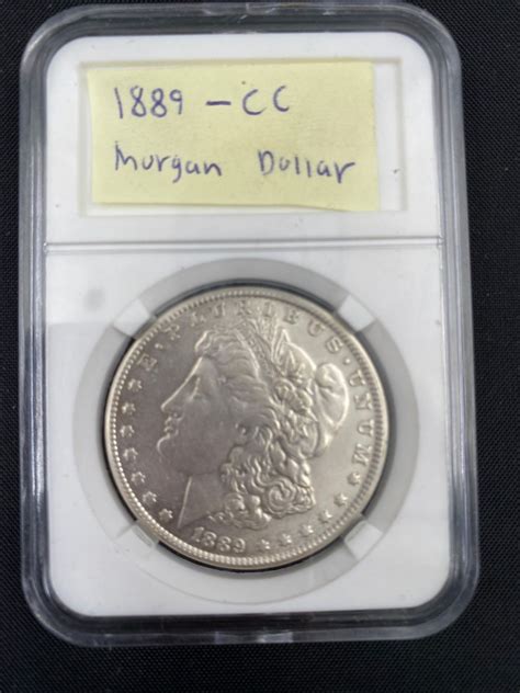 1889 MORGAN SILVER DOLLAR "CC"