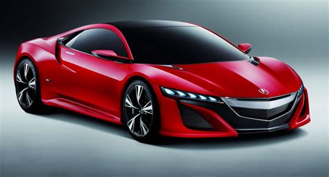 Acura Shows NSX Concept in a New Red Shade at the Auto China 2012 | Carscoops