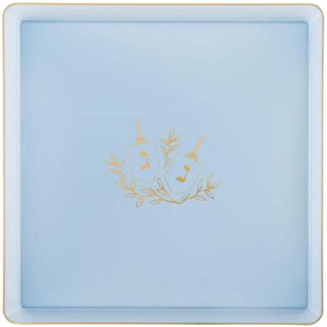 EcoQuality Disposable Plastic Hanukkah Salad Plate for 72 Guests | Wayfair