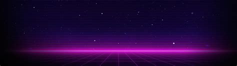 Outrun Wallpaper 4K, Neon, Dark background, Purple