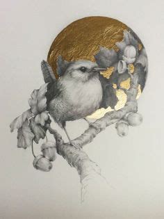 Gold Leaf Drawing at PaintingValley.com | Explore collection of Gold ...