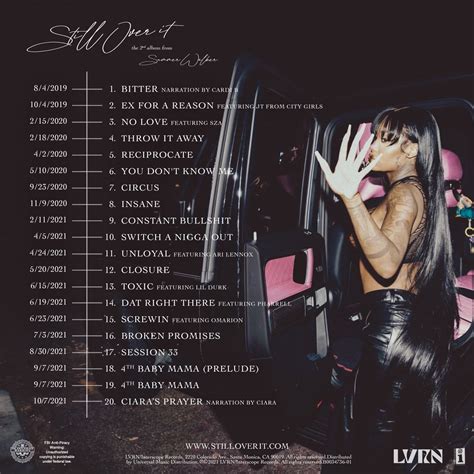 Summer Walker Returns With ‘Still Over It’ Album - Disndatradio