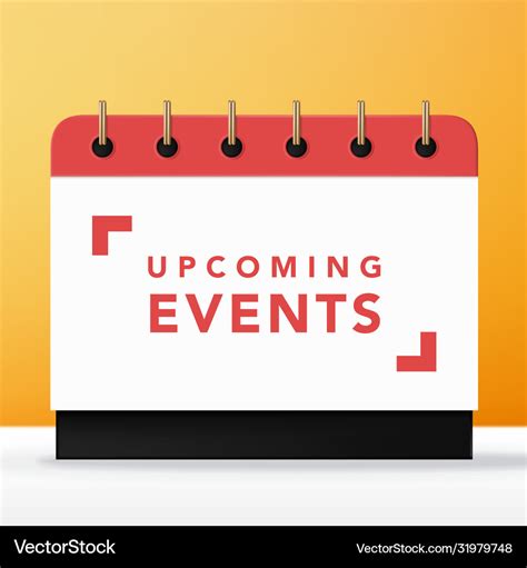 Upcoming Events Calendar