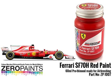 Ferrari SF70H Red Paint 60ml | ZP-1007 | Zero Paints