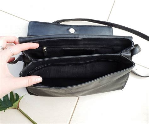 RADLEY LEATHER BAG Leather Shoulder Bag Black Ladies - Etsy