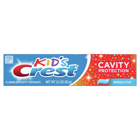 Crest Kid's Cavity Protection Toothpaste, Sparkle Fun, 2.2 oz - Walmart ...