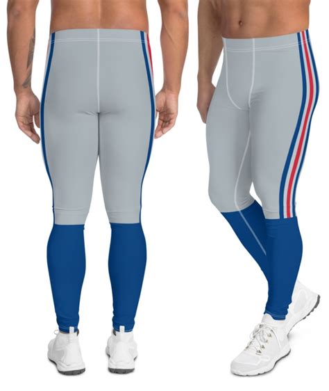 New York Giants Football Uniform Leggings For Men - Sporty Chimp ...