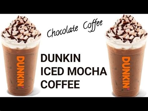 HOW TO MAKE DUNKIN DONUTS ICED MOCHA COFFEE ! HOW TO MAKE CHOCOLATE ...