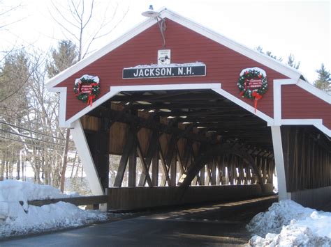 Covered Bridge, Jackson, NH | Covered bridges, Places ive been ...