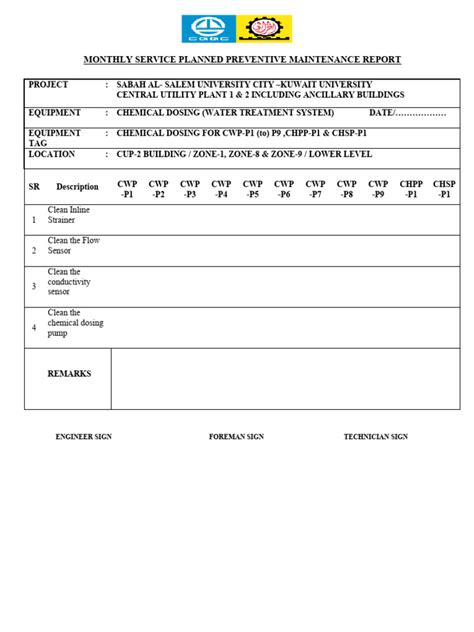 Chemical Dosing | PDF