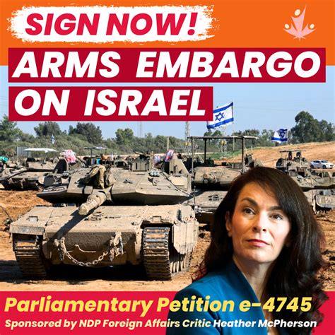 Parliamentary Petition 4745: Arms Embargo on Israel