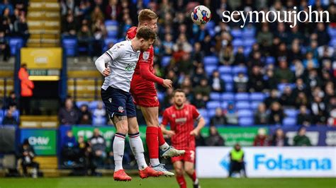 Match Highlights: Bolton Wanderers 1-0 Cheltenham Town - Presented by ...