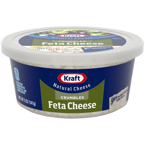 Kraft Feta Cheese Crumbles - Shop Cheese at H-E-B