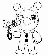 Willow Wolf Piggy Roblox Coloring Page  Free Printable Pages sketch template
