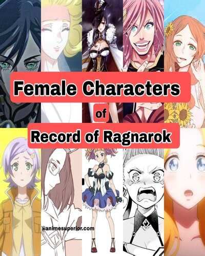 Record of Ragnarok: Female characters ranked according to their ...