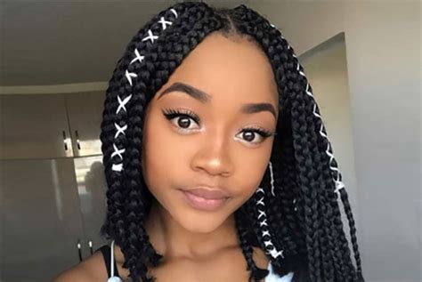 Four Cool Ways To Accessorise Your Box Braids - TCB