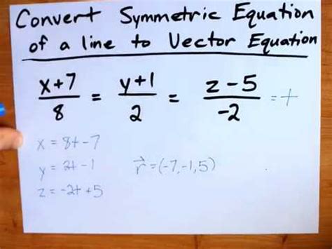 Symmetric Equation Of Line Calculator - Tessshebaylo