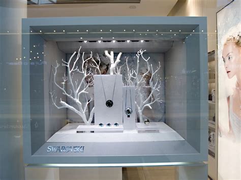 Swarovski Window Display by Elemental Design. | Creative jewelry ...