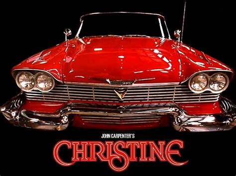 Christine 57 Plymouth | Cars movie, John carpenter, Tv cars