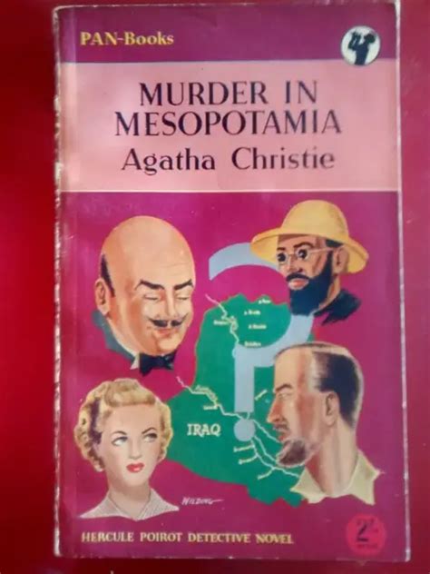 AGATHA CHRISTIE MURDER IN MESOPOTAMIA Pan 200 Vintage PB. Hercule Poirot Novel $15.24 - PicClick