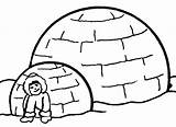 Eskimo Coloring Pages To Print sketch template