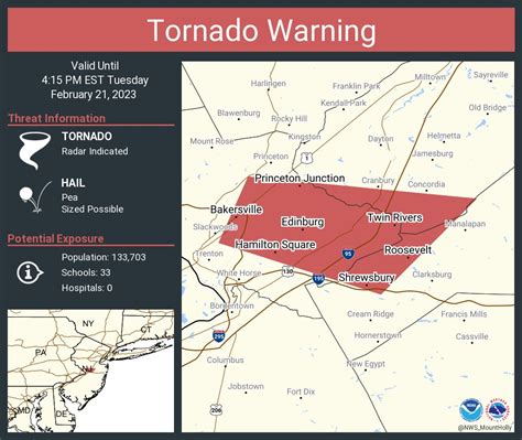 Johnson_Wx on Twitter: "RT @NWStornado: Tornado Warning including Hamilton Square NJ, Twin ...