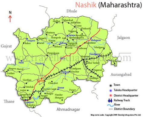 Nasik Map - India