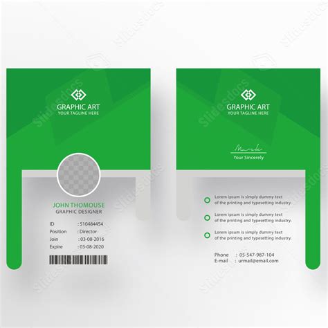 Employee ID Cards In The Workplace Word Template And Google Docs For Free Download