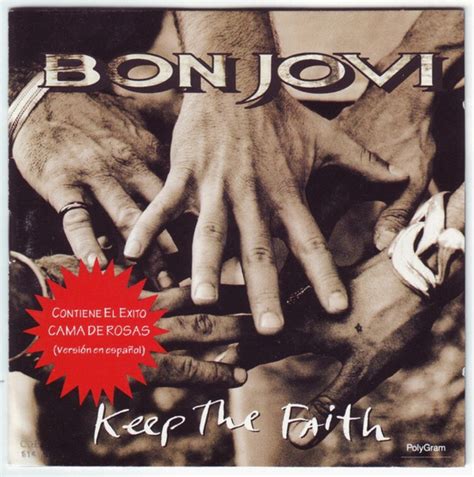 Bon Jovi - Keep The Faith (1992, CD) | Discogs