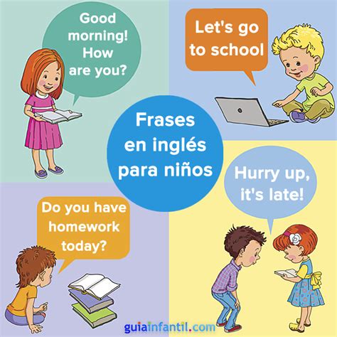 Frases Para Ninos De Preescolar En Ingles - Servicio De Citas En España