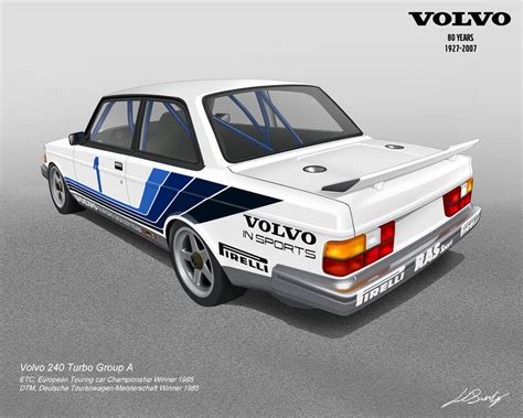 Volvo 240 Turbo Group A by LindStyling on DeviantArt