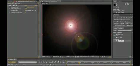 How to Create and use lens flares in Adobe After Effects CS5 « After ...