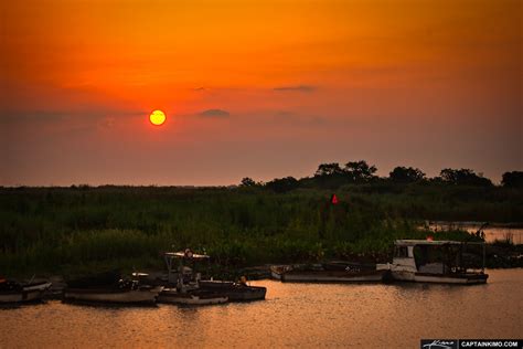 Sunrise from Clewiston Florida at Okeechobee Lake | HDR Photography by Captain Kimo