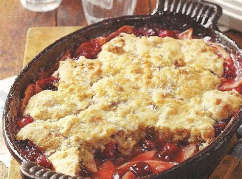 Apple Cranberry Cobbler Recipe | Just A Pinch Recipes